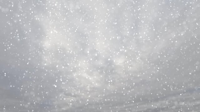 timelapse with scurry on cute nebulosity