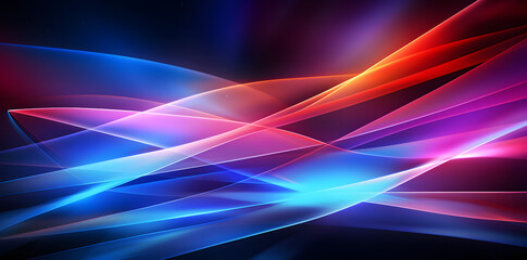 abstract neon colorful background with glowing lights