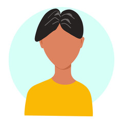 งานavatar people flat style illustration ศิลปะที่ไม่มีชื่อ