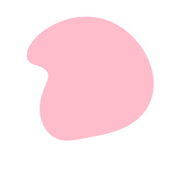 Blob color shape decoration