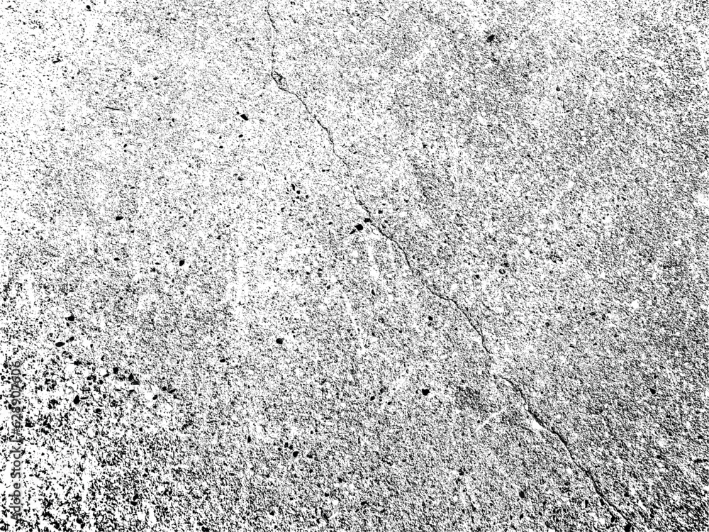Aufkleber grunge texture overlay on rough paper. old, scratchy distress pattern.random speckles. flat vector i