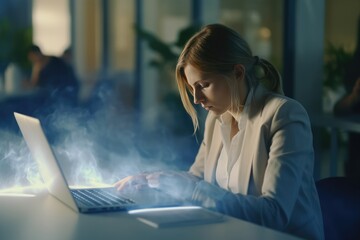 Foggy Mind Fictional Character Created By Generative AI