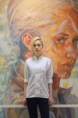 The Art of Cooking - Female Chef as the Main Course Fictional Character Created By Generative AI