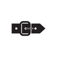 Belt icon vector illustration sign