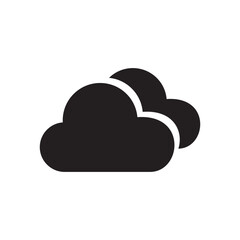 Cloud icon vector illustration sign