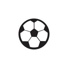 Obraz premium soccer ball icon vector symbol