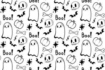 Cute Halloween, Halloween Background, watercolor style, patterns, halloween pattern, halloween patterns, seamless pattern