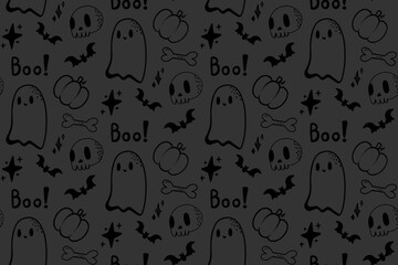 Cute Halloween, Halloween Background, watercolor style, patterns, halloween pattern, halloween patterns, seamless pattern