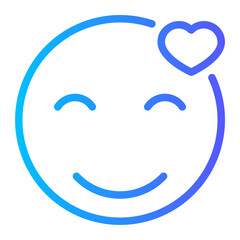 love gradient icon