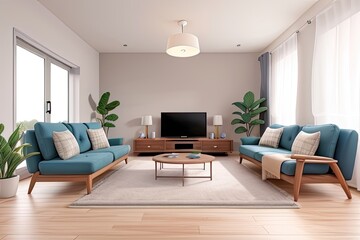 Fototapeta premium modern living room