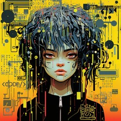 tech genius teenage girl 