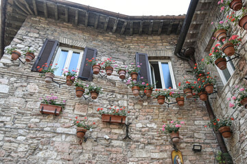 House of Flowers in Assisi, Italy