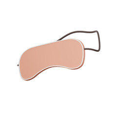 Sleep Mask Selfcare Day 3D Illustrations