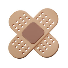 Band Aid Pharmacy 3D Illustrations