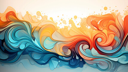 Fototapeta premium Beautiful abstract artistic pattern background material 