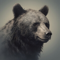 portrait of a bear