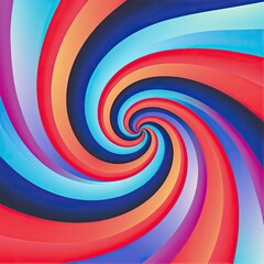 Fototapeta premium A psychedelic optical illusion background generative AI