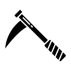 Sickle Glyph Icon