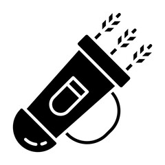 Quiver Glyph Icon