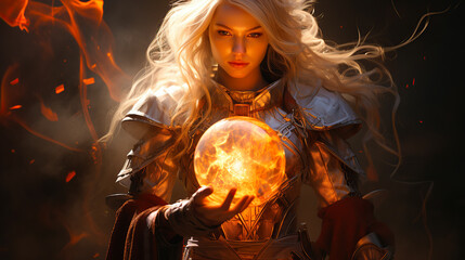 Wizard woman - AI Generative