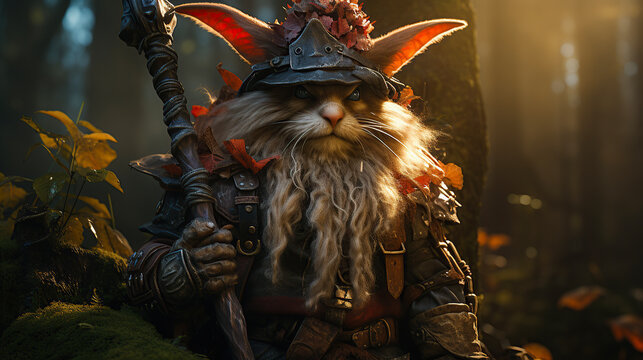  Tabaxi wizard- AI Generative