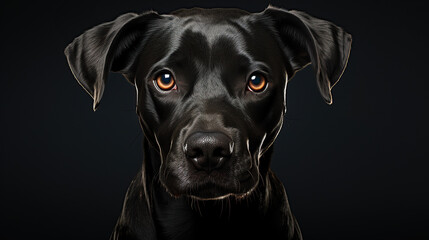 Labrador - Dog face - AI Generative