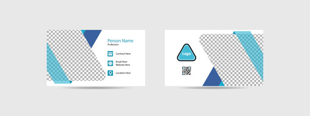 Creative Business card design. Create your identity easily. 