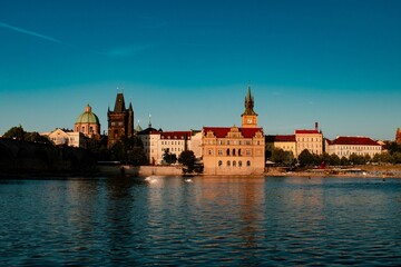 Fototapeta premium Czech Republic, the Bedrich Smetana Museum honors the 19th-century composer Bedrich Smetana