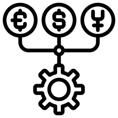 manage money currency icon