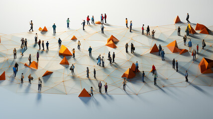 business and leadership concept.generative ai