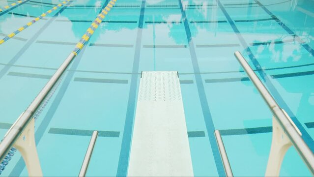 Olympic Public Pool 4K SLO-MO