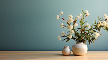 minimal background living room ai generated