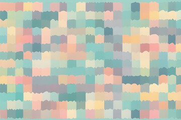 Fototapeta premium seamless pattern with squares, Generative AI