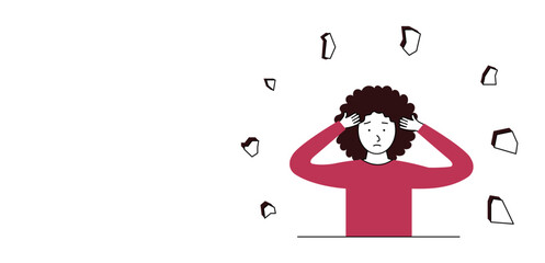 Shades of Sorrow: Depicting the Emotional Struggles of a Girl Battling Depression.