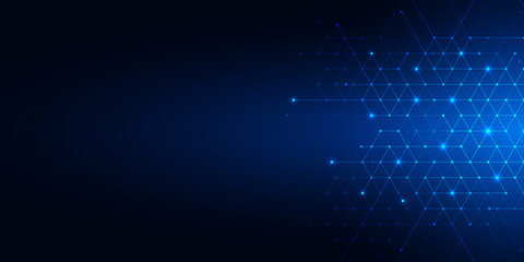 Abstract technology background with geometric texture and grid pattern for your graphic design