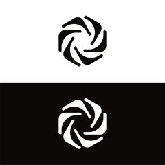 Circle vector logo template illustration . Circle icon design