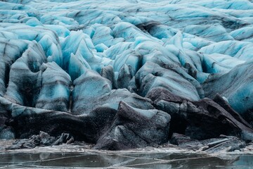 Stunning shot of Iceland's Reykjavik, showcasing the icy beauty and wild nature of the region