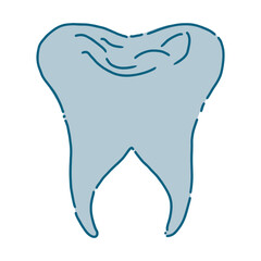 tooth icon vector illustration