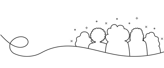 Embracing Diversity. Celebrate the Beauty of Unity with Our Captivating Vector Illustration of Ethnically Diverse Women.