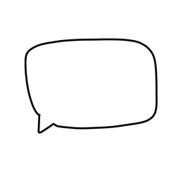 bubble icon isolated