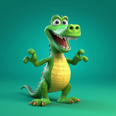 Obraz premium Crocodile mascot character
