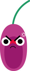 Jamun Face Over Angry