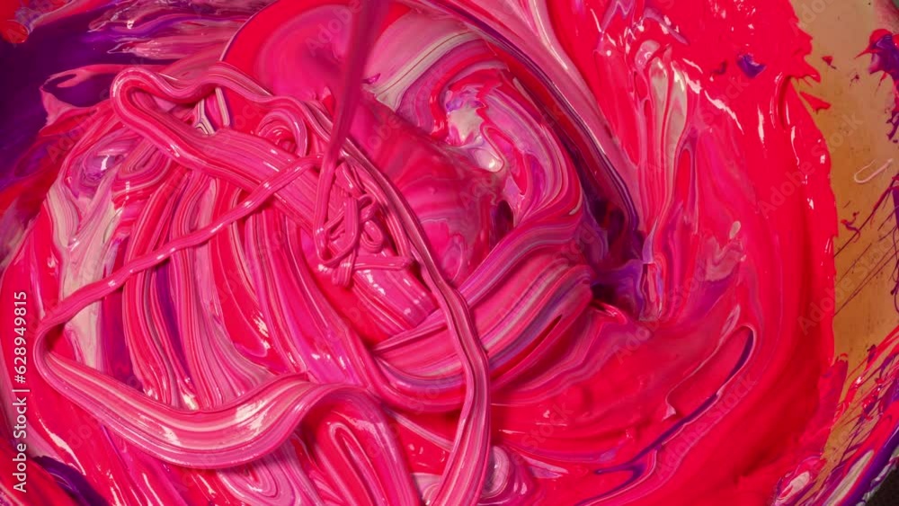 Aufkleber mixing a new pink color .to create a modern, eye-catching look, try mixing a new pink shade into you
