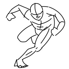 Sketch poses people