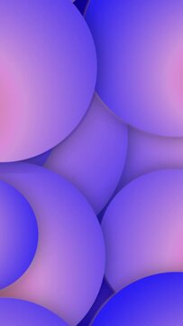 Color corporate geometric  shapes looped background. Video animation.