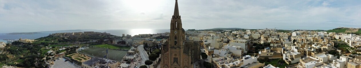 Fototapeta na wymiar Malta church
