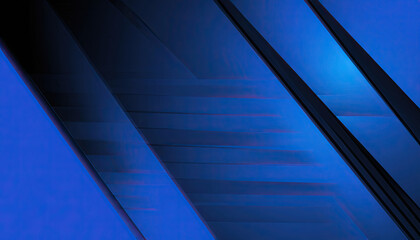 Abostrac Black blue abstract modern background for design. Dark Geometric shape, 3d effect.