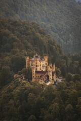 Fototapeta na wymiar Hohenschwangau castle in Germany