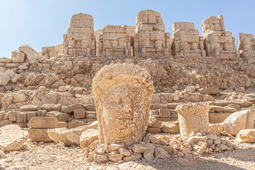 Mount Nemrut, which was declared a World Heritage Site by UNESCO in 1987, was protected by the...