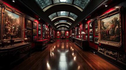 Ai-generated illustration of an example of big data - on artwork - that is used for computer models, machine learning, asset generation. MidJourney.